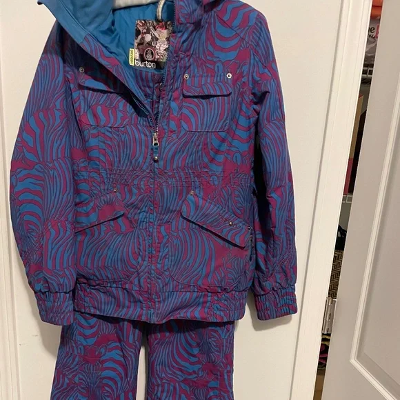 Burton | Jackets & Coats | Womens Sm Burton Mutiny Azul Zebra